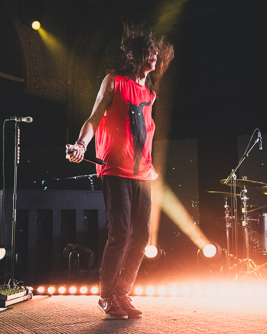 Mayday Parade, Crystal Ballroom, photo by Henry Ward