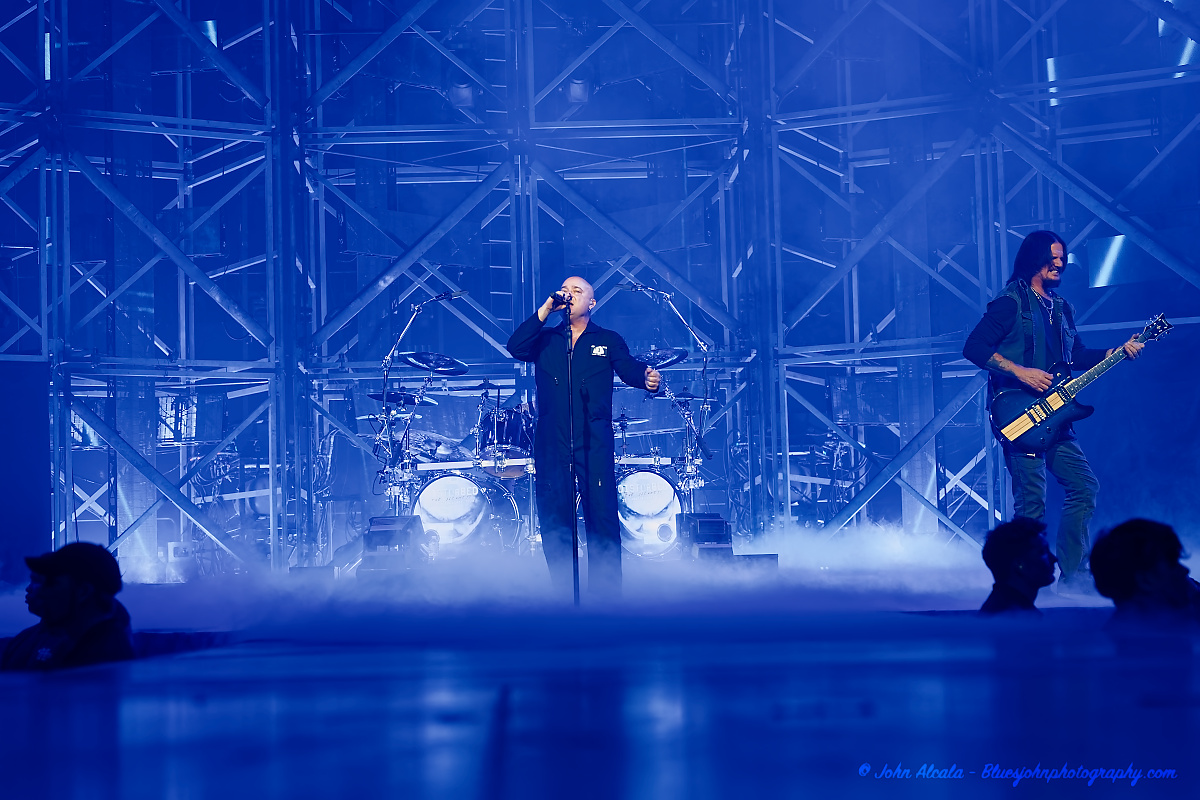 Disturbed, Moda Center, photo by John Alcala