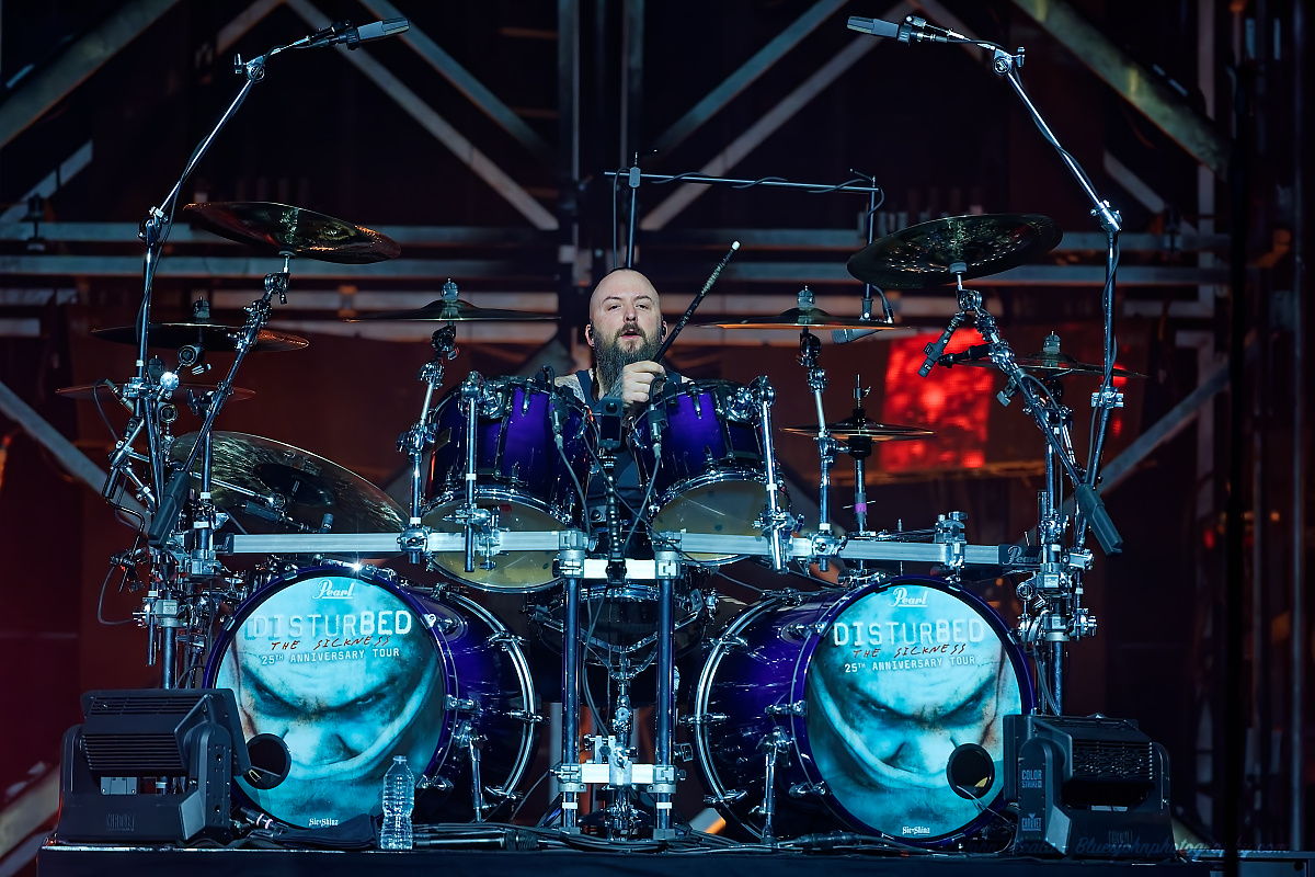 Disturbed, Moda Center, photo by John Alcala