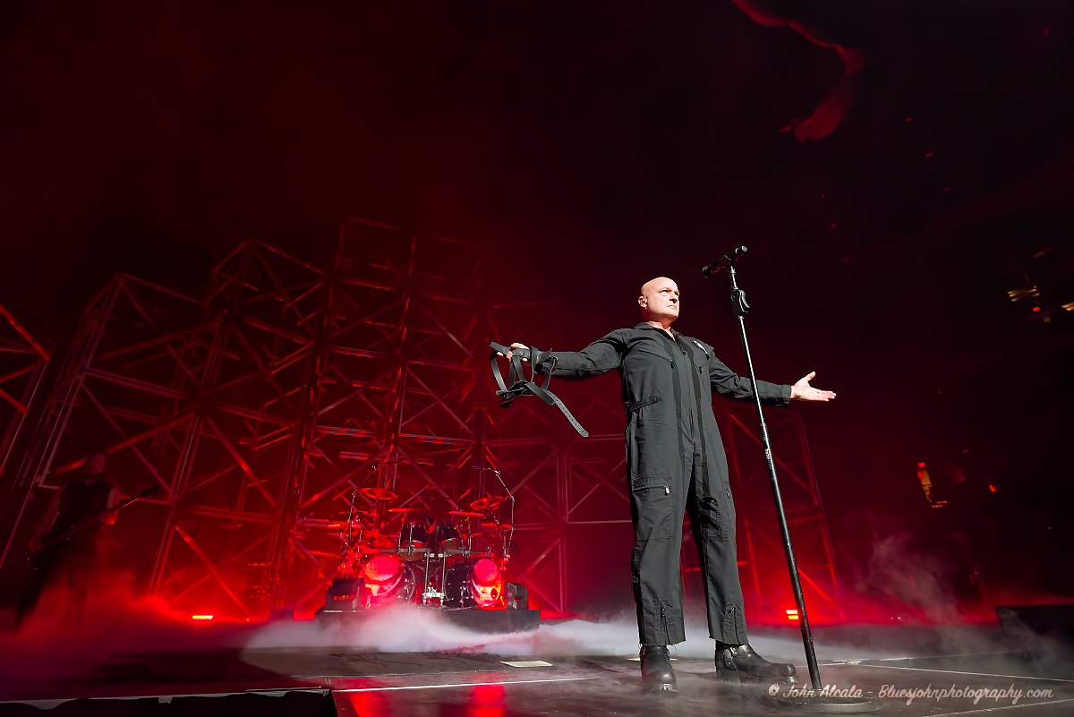 Disturbed, Moda Center, photo by John Alcala