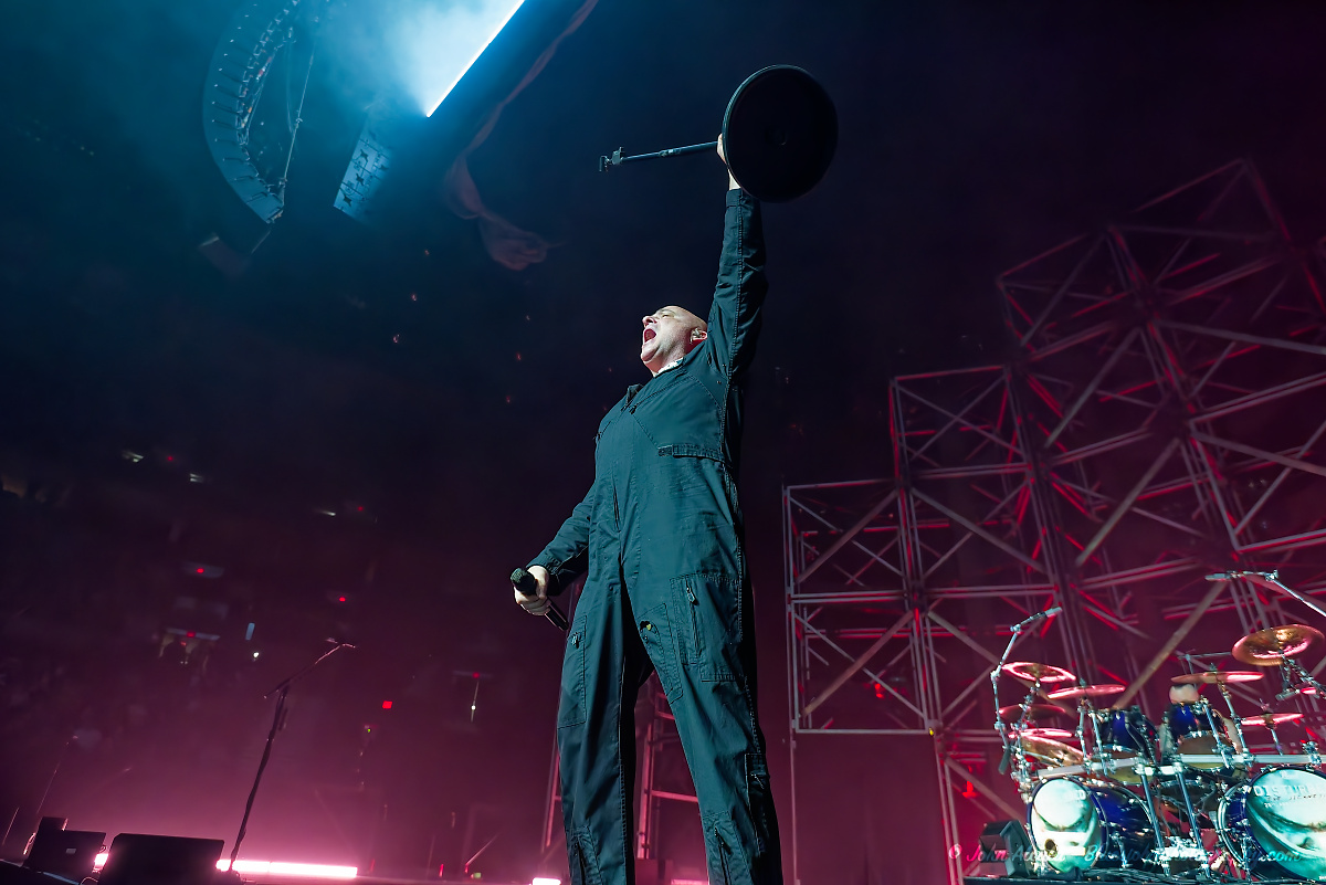 Disturbed, Moda Center, photo by John Alcala