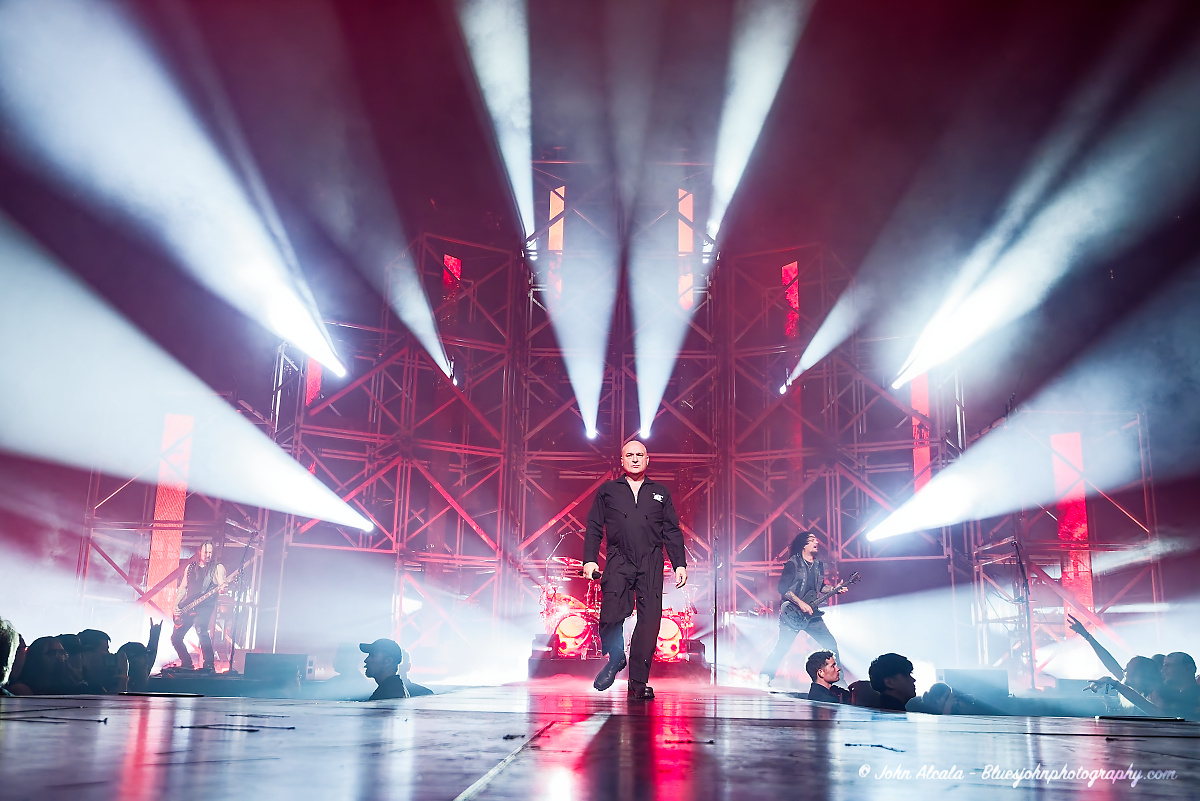 Disturbed, Moda Center, photo by John Alcala