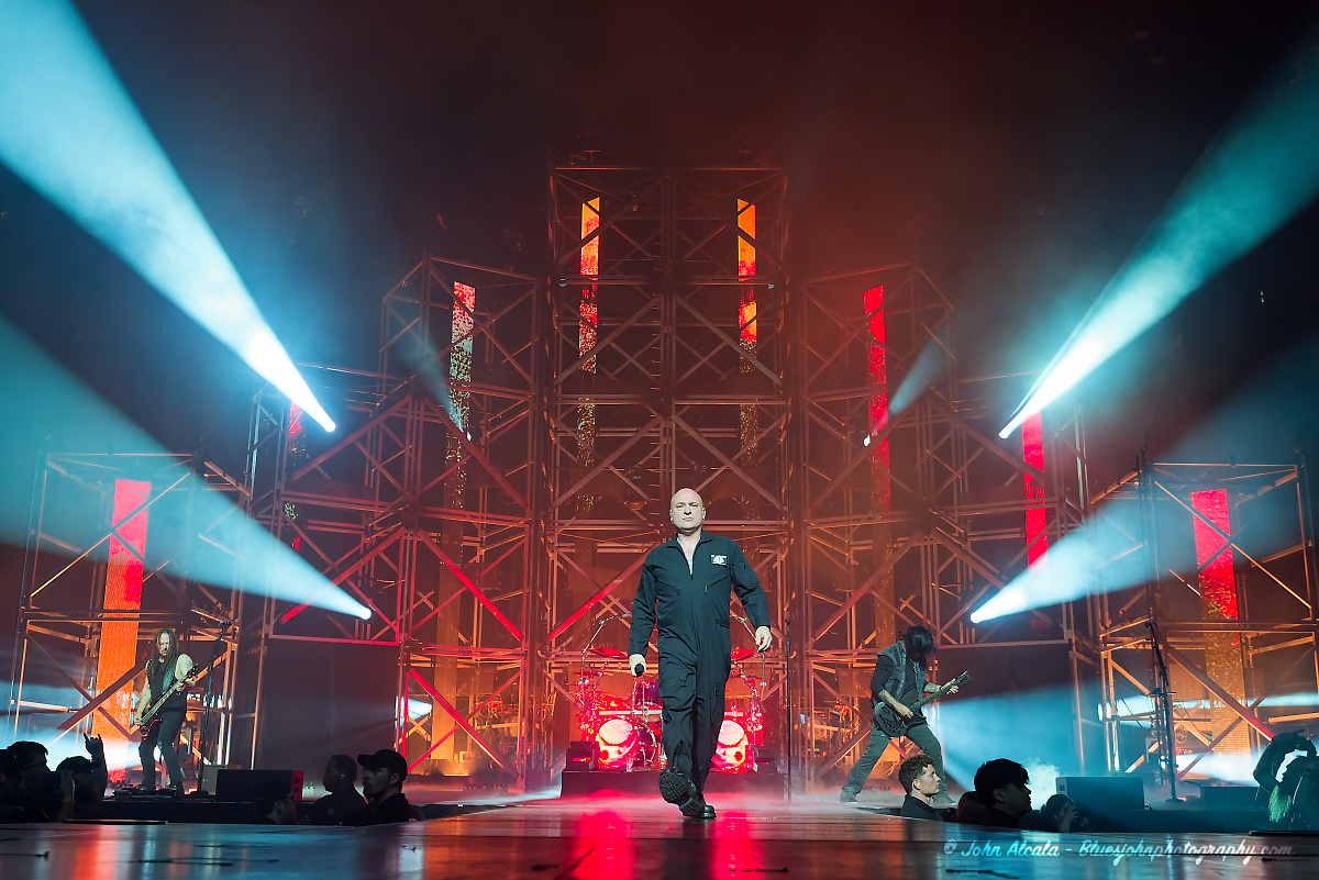 Disturbed, Moda Center, photo by John Alcala