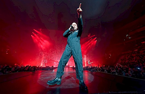 Disturbed, Moda Center, photo by John Alcala