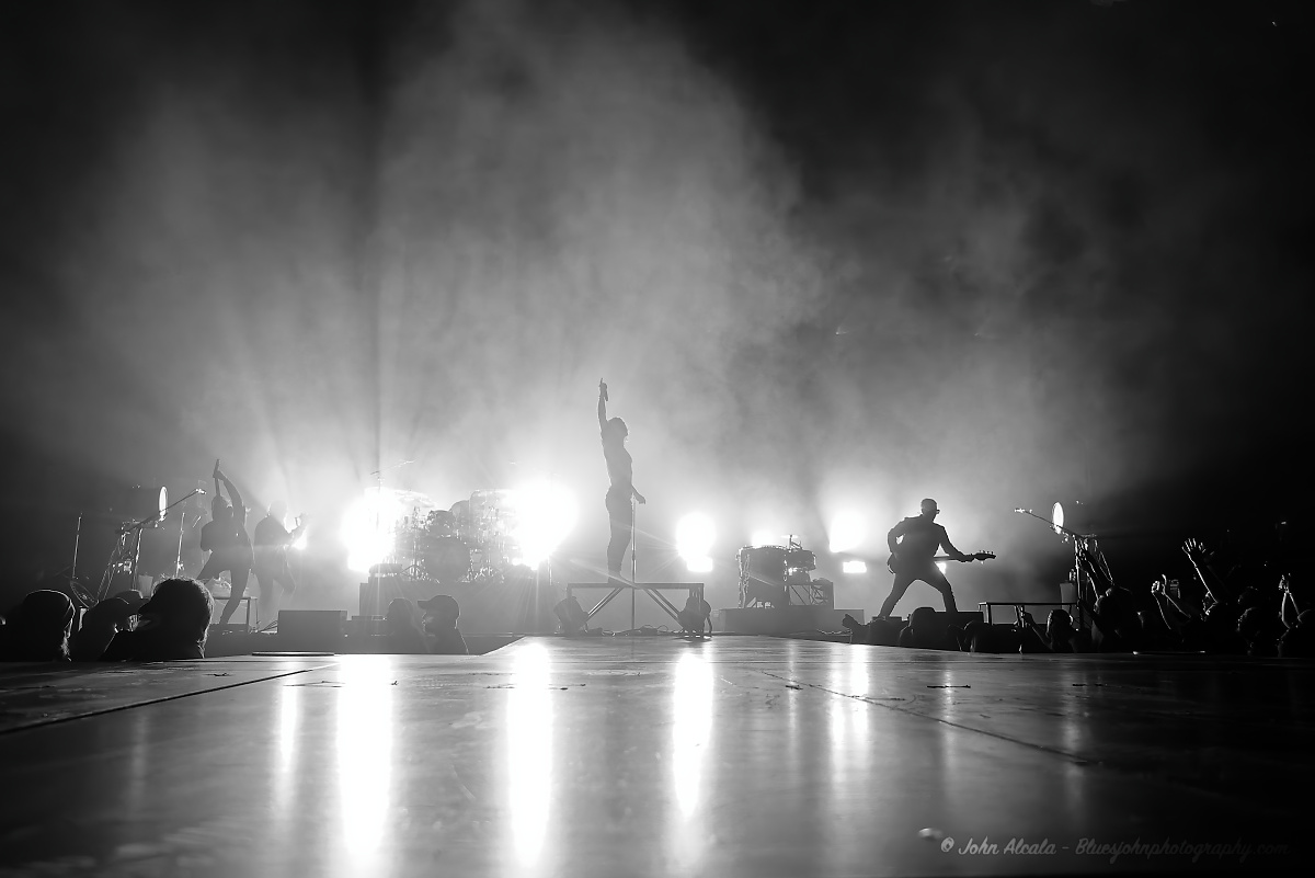 Nothing More, Moda Center, photo by John Alcala