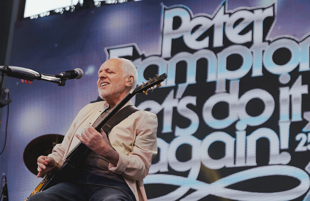 Peter Frampton, Hayden Homes Amphitheater, photo by Ben Coles