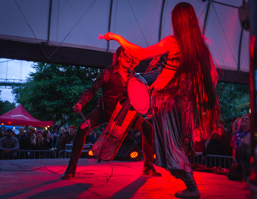 Beats Antique, Green Anchors, photo by Rebecca Terrill