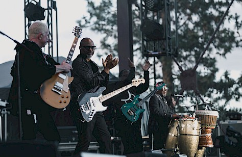 Earth, Wind & Fire, Hayden Homes Amphitheater, photo by Ben Coles