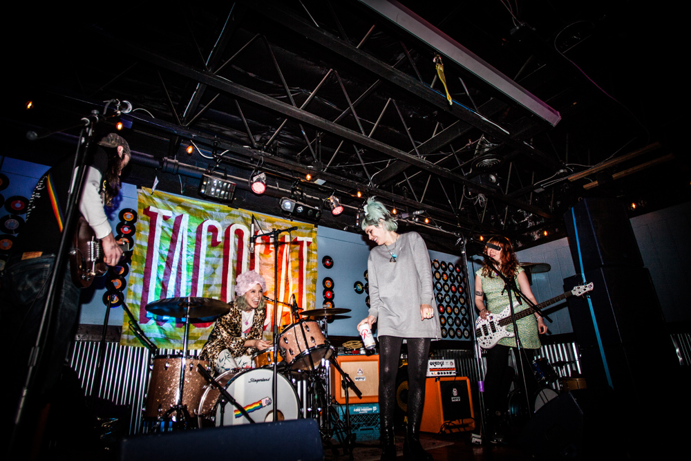 Tacocat, HiFi Music Hall, photo by Sam Gehrke