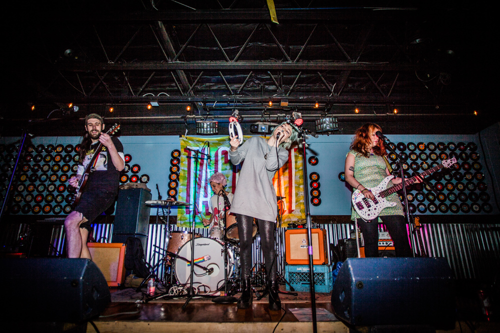 Tacocat, HiFi Music Hall, photo by Sam Gehrke