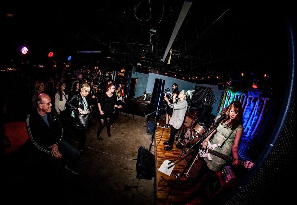 Tacocat, HiFi Music Hall, photo by Sam Gehrke