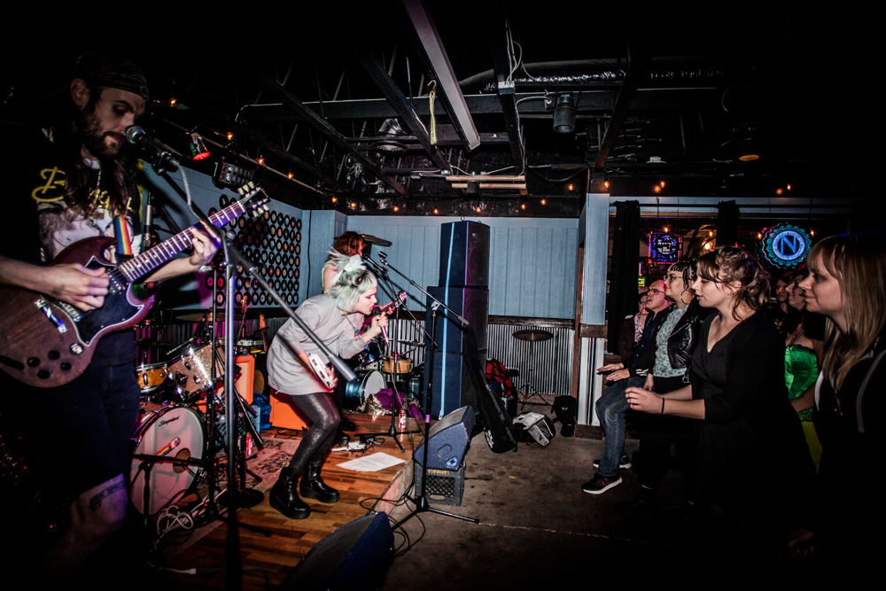 Tacocat, HiFi Music Hall, photo by Sam Gehrke