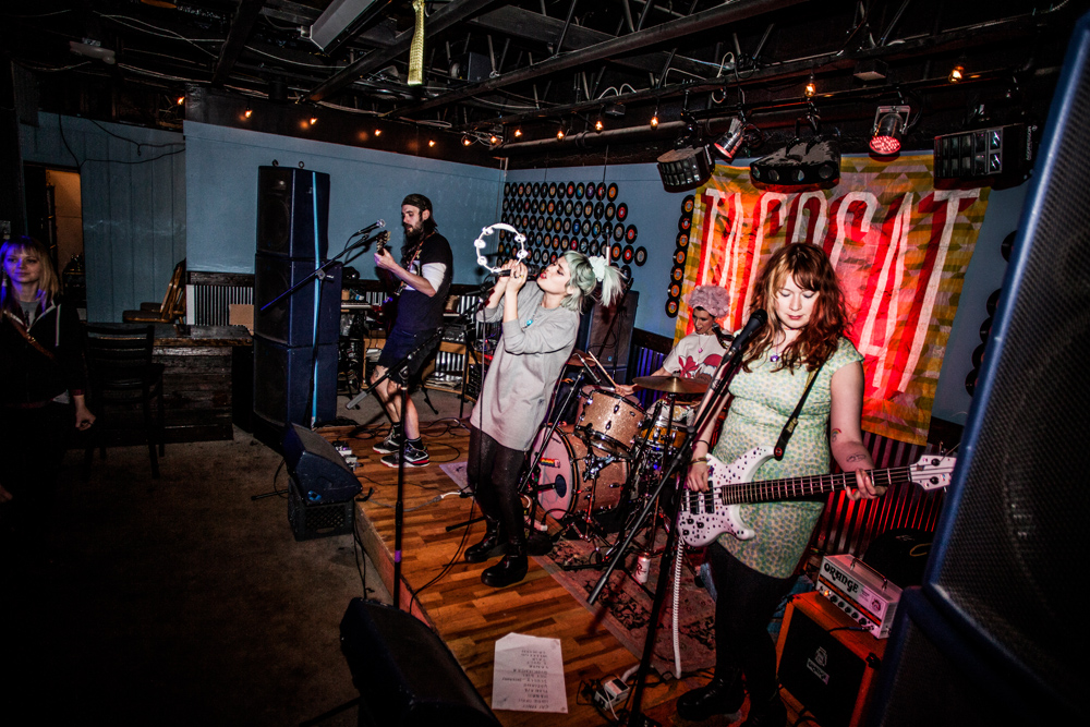Tacocat, HiFi Music Hall, photo by Sam Gehrke