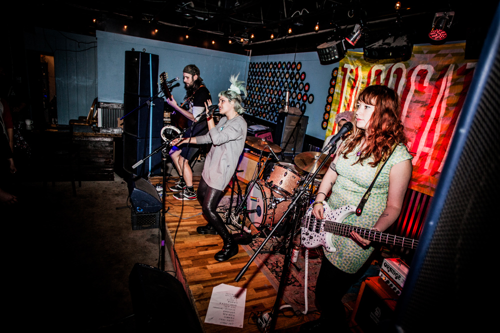 Tacocat, HiFi Music Hall, photo by Sam Gehrke