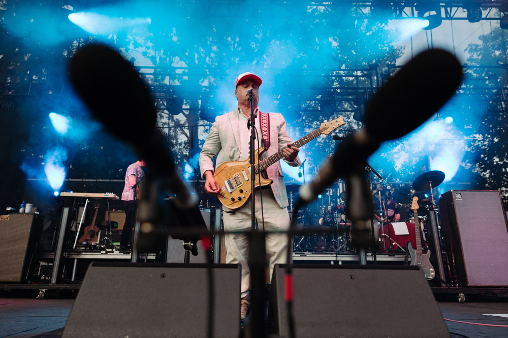 Modest Mouse, Edgefield Amphitheater, photo by Kai Hayashi