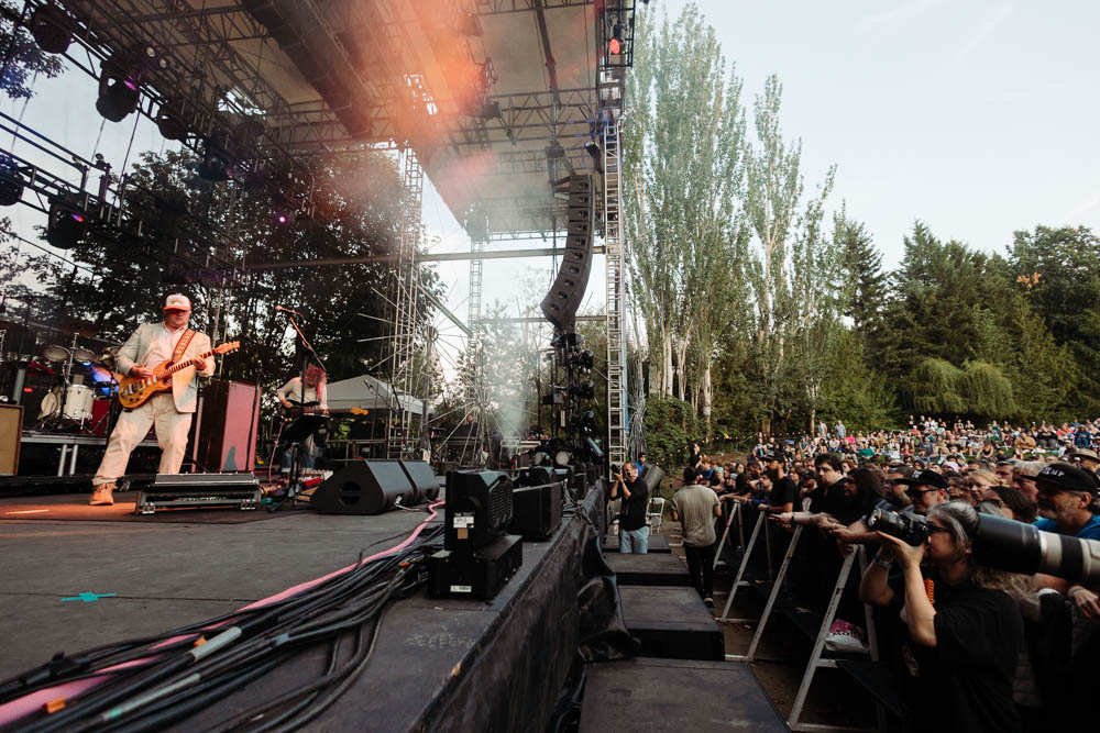 Modest Mouse, Edgefield Amphitheater, photo by Kai Hayashi