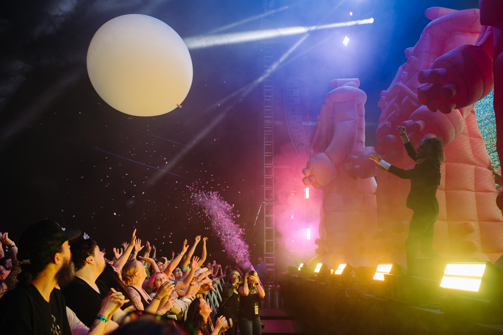 The Flaming Lips, Edgefield Amphitheater, photo by Kai Hayashi