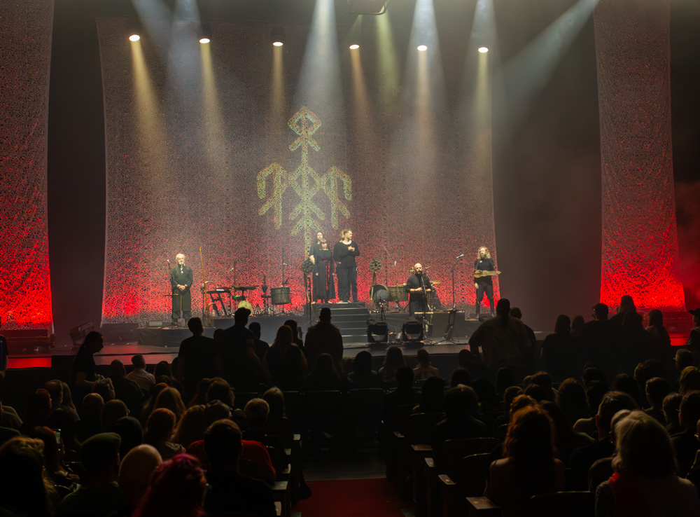 Wardruna, Keller Auditorium, photo by Rebecca Terrill