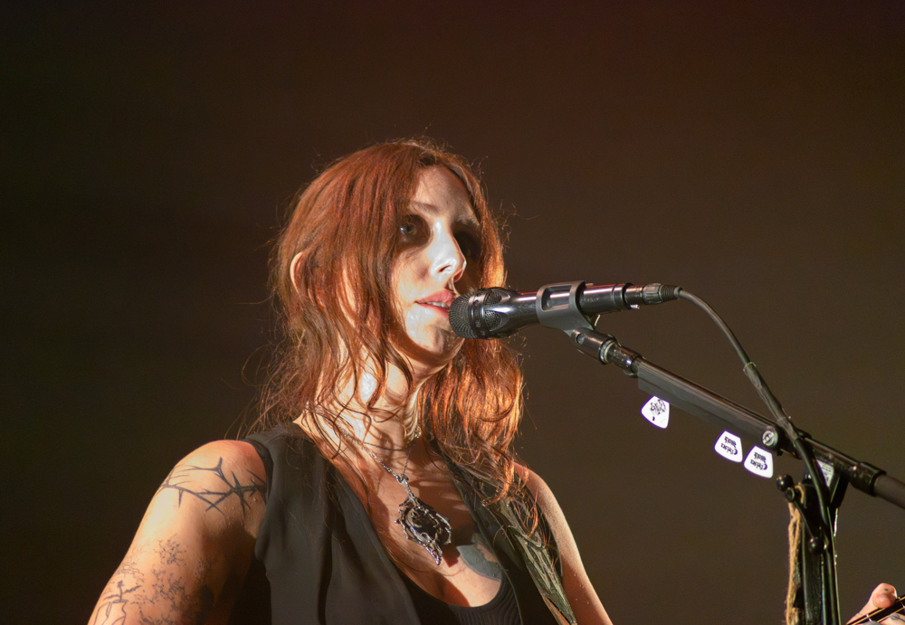 Chelsea Wolfe, Keller Auditorium, photo by Rebecca Terrill