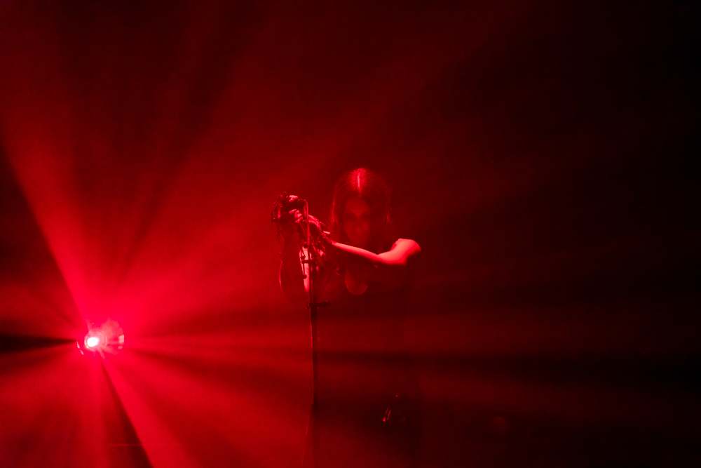 Chelsea Wolfe, Keller Auditorium, photo by Rebecca Terrill