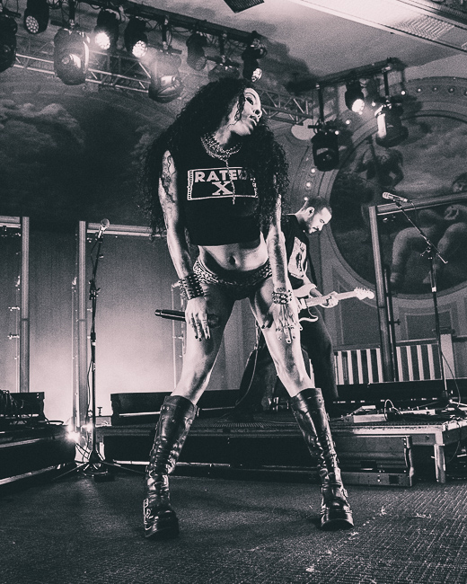 Rico Nasty, Crystal Ballroom, photo by Henry Ward