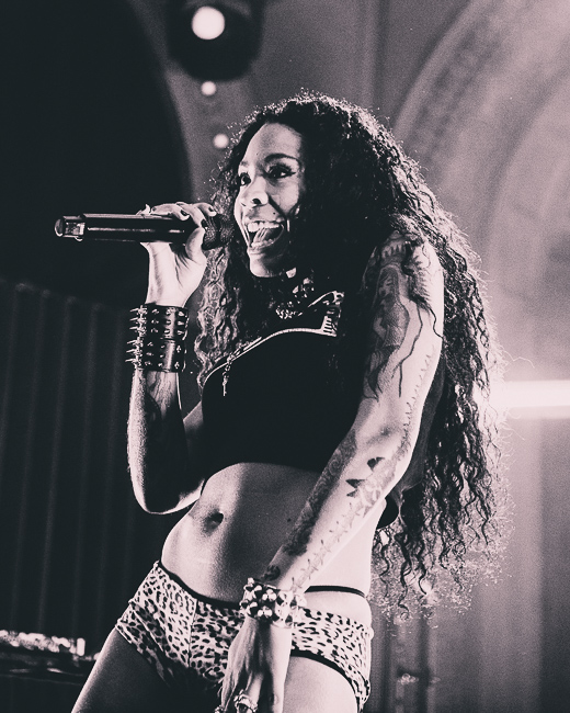 Rico Nasty, Crystal Ballroom, photo by Henry Ward