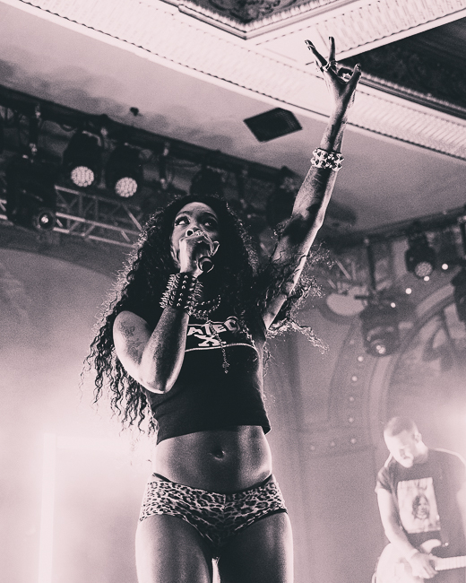 Rico Nasty, Crystal Ballroom, photo by Henry Ward