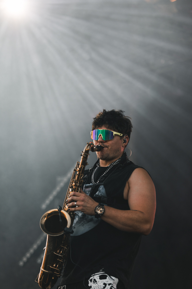 Moon Hooch, Cascade Equinox Festival, photo by Ben Coles