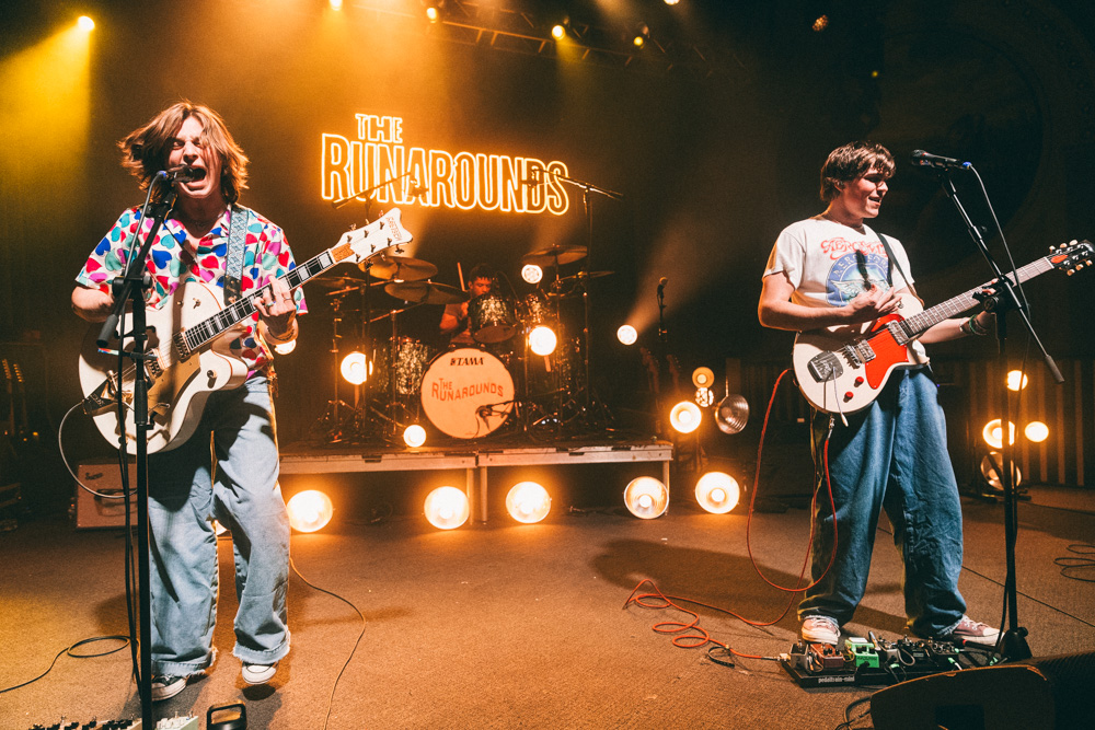 The Runarounds, Crystal Ballroom, photo by Blake Sourisseau