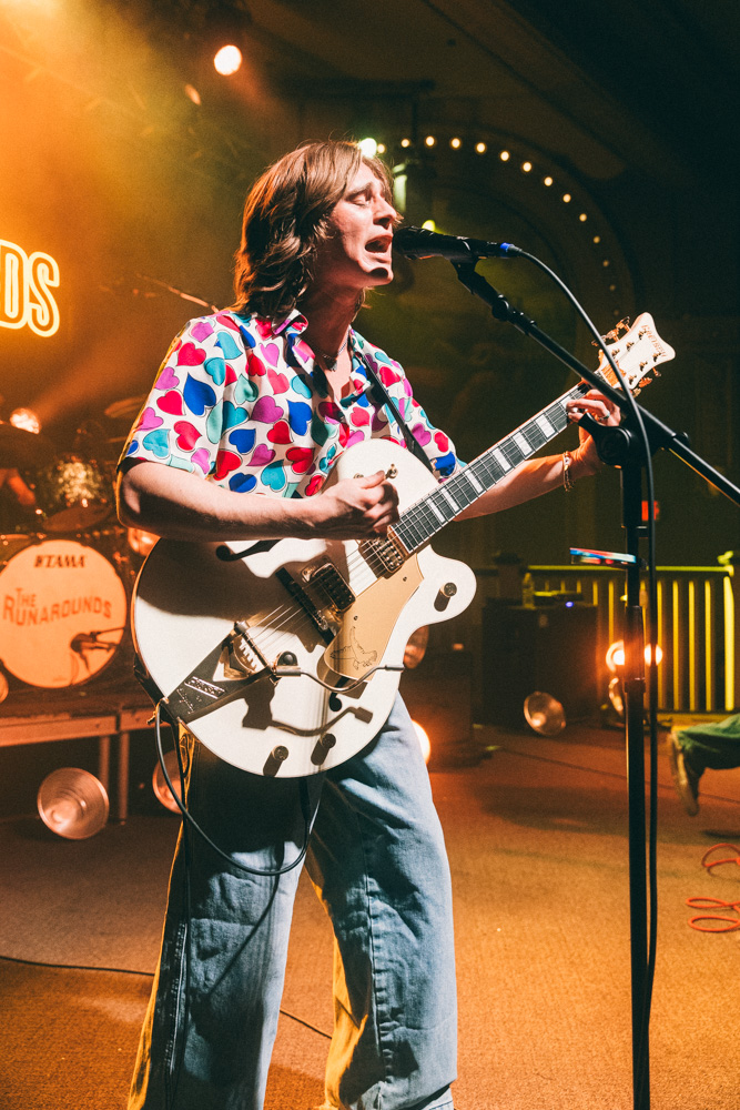 The Runarounds, Crystal Ballroom, photo by Blake Sourisseau