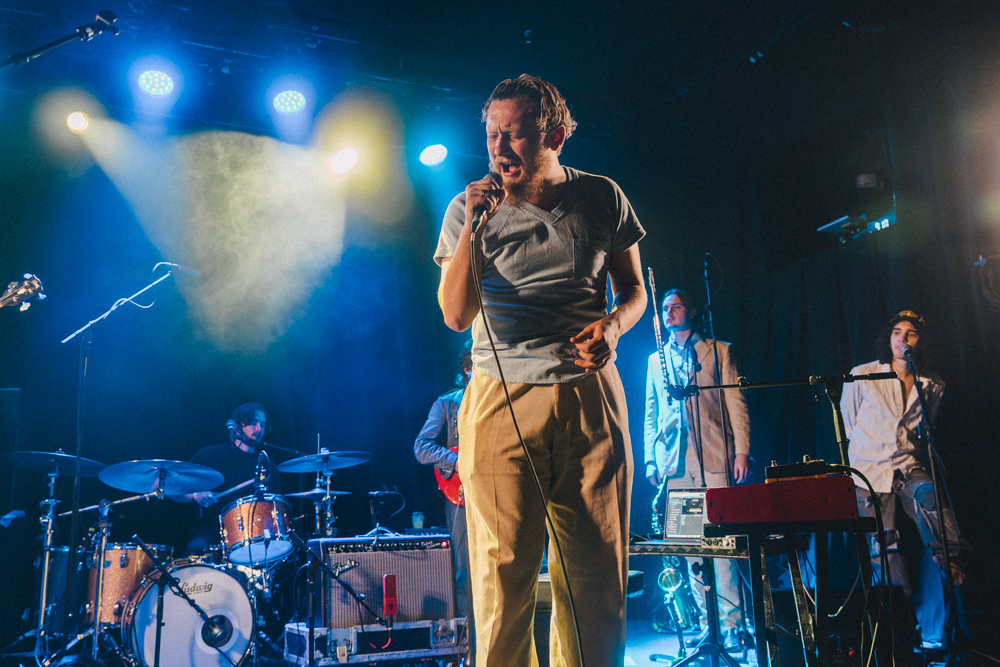 Yellow Days, Wonder Ballroom, photo by Blake Sourisseau