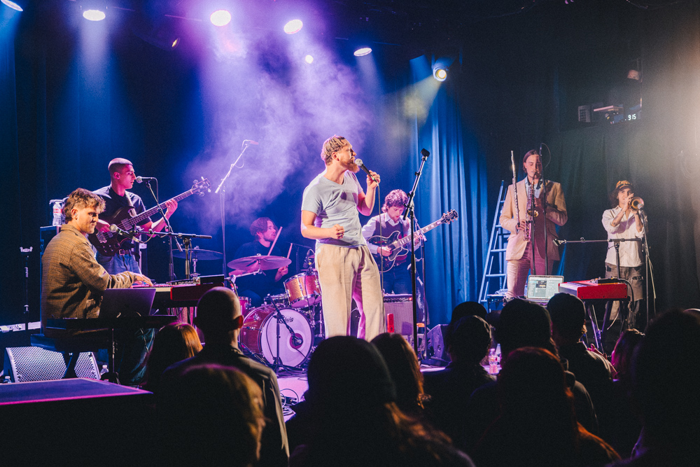 Yellow Days, Wonder Ballroom, photo by Blake Sourisseau
