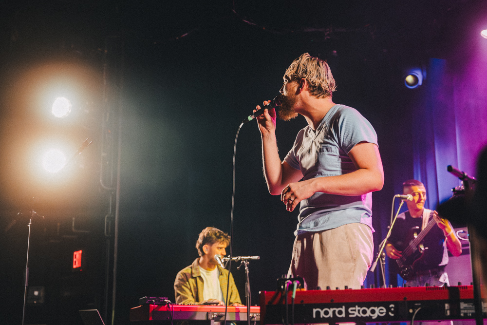 Yellow Days, Wonder Ballroom, photo by Blake Sourisseau