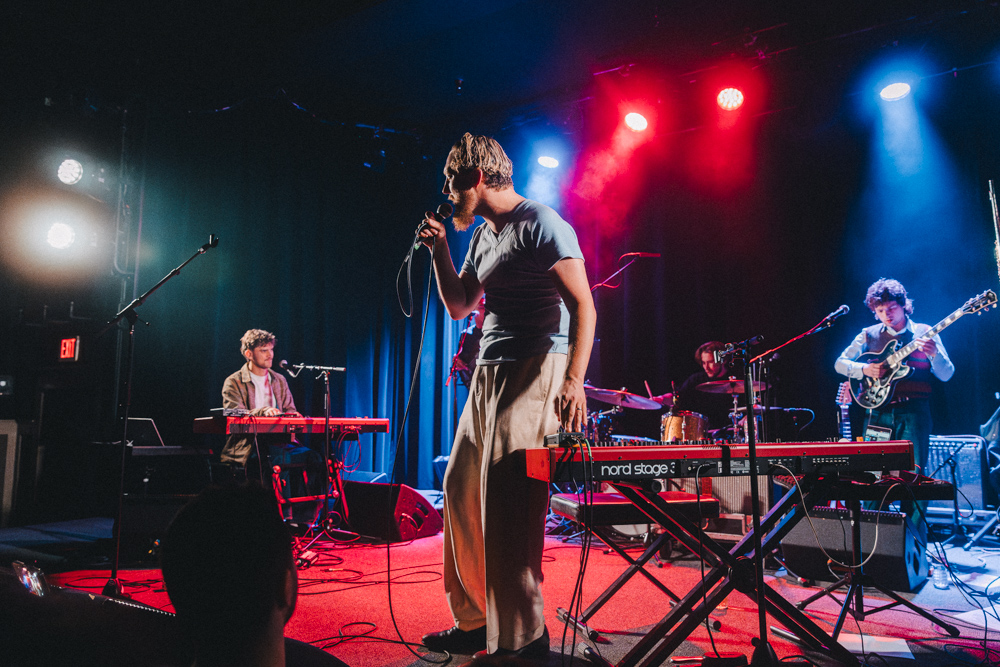 Yellow Days, Wonder Ballroom, photo by Blake Sourisseau