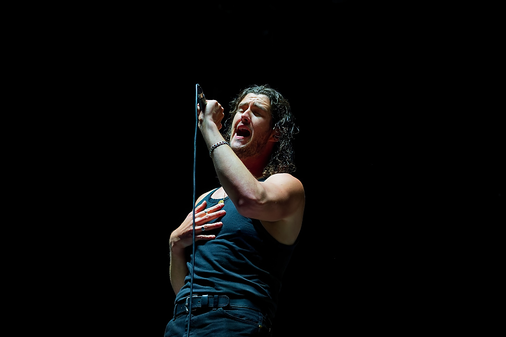 James And The Cold Gun, Theater of the Clouds, photo by John Alcala