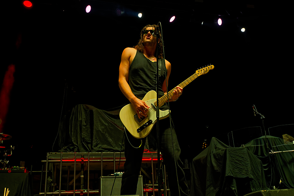 James And The Cold Gun, Theater of the Clouds, photo by John Alcala