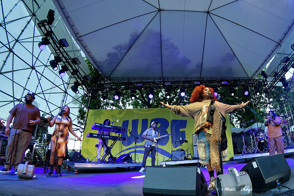 Tank and The Bangas, Tom McCall Waterfront Park, photo by John Alcala