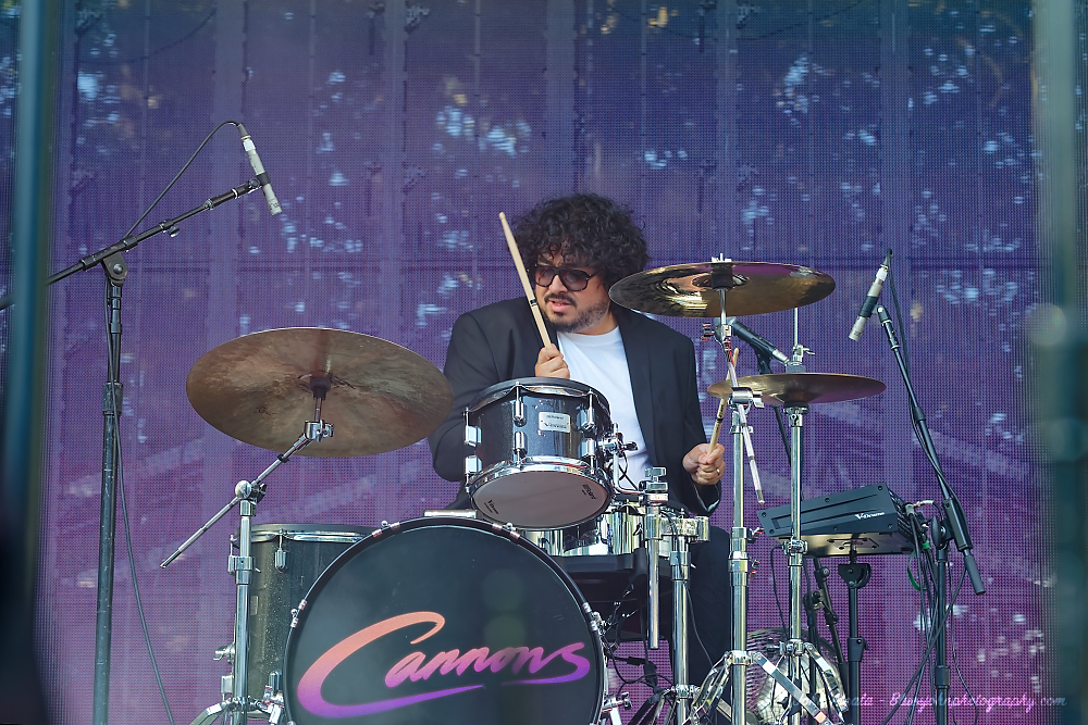 Cannons, Edgefield Amphitheater, photo by John Alcala