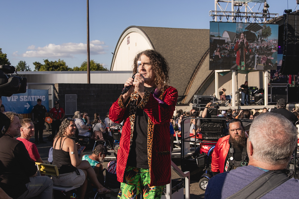 "Weird Al" Yankovic, Oregon State Fair, photo by Bailey Bonney-Vogler