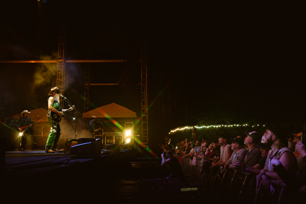 Orville Peck, Edgefield Amphitheater, photo by Bailey Bonney-Vogler
