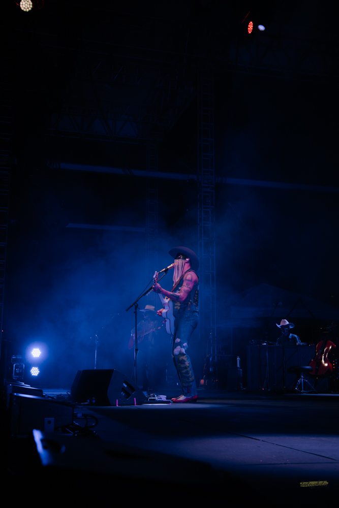 Orville Peck, Edgefield Amphitheater, photo by Bailey Bonney-Vogler