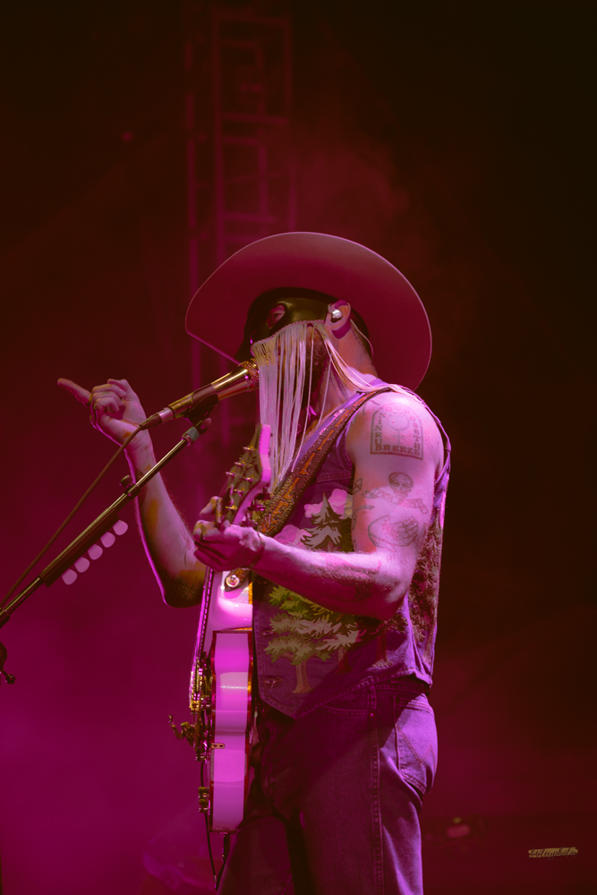 Orville Peck, Edgefield Amphitheater, photo by Bailey Bonney-Vogler