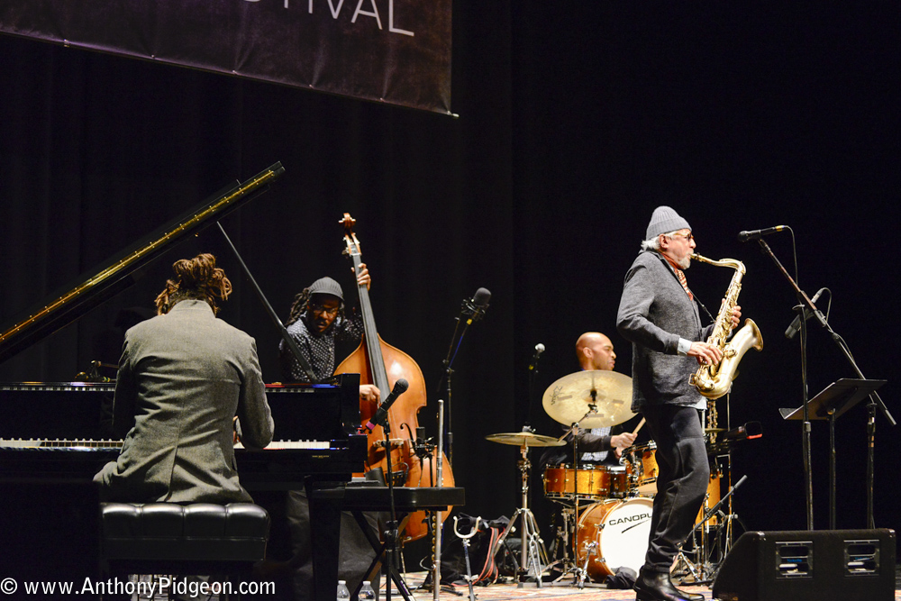Charles Lloyd, PDX Jazz Festival, Newmark Theatre, photo by Anthony Pidgeon