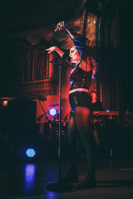 Cœur de Pirate, Aladdin Theater, photo by Tojo Andrianarivo