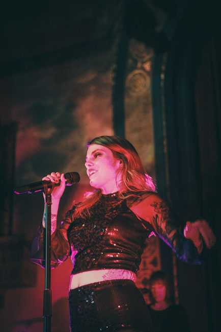 Cœur de Pirate, Aladdin Theater, photo by Tojo Andrianarivo