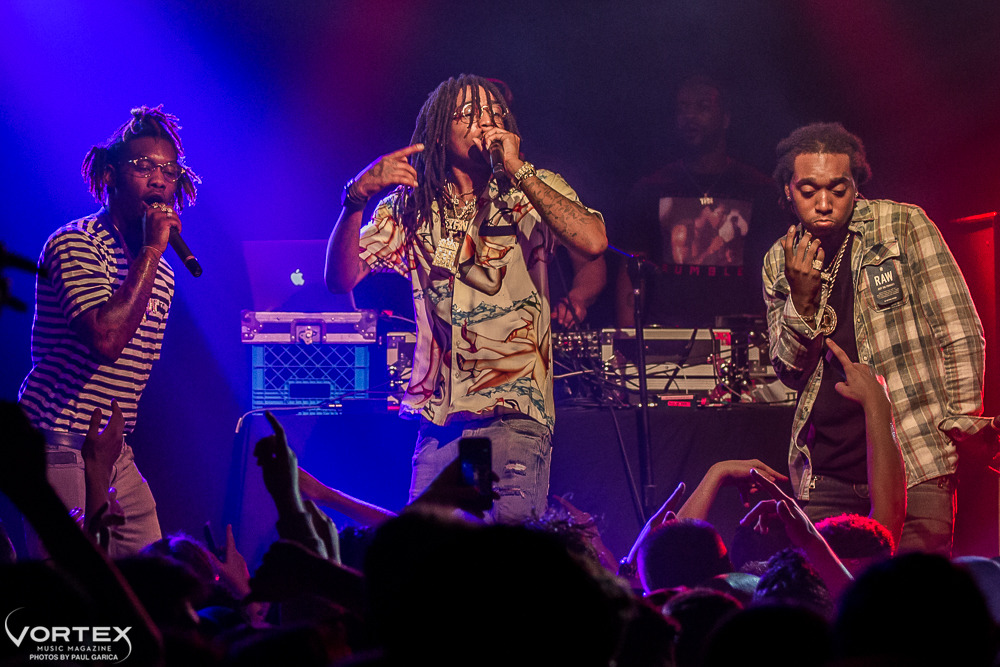 Migos, Wonder Ballroom, photo by Paul Garcia