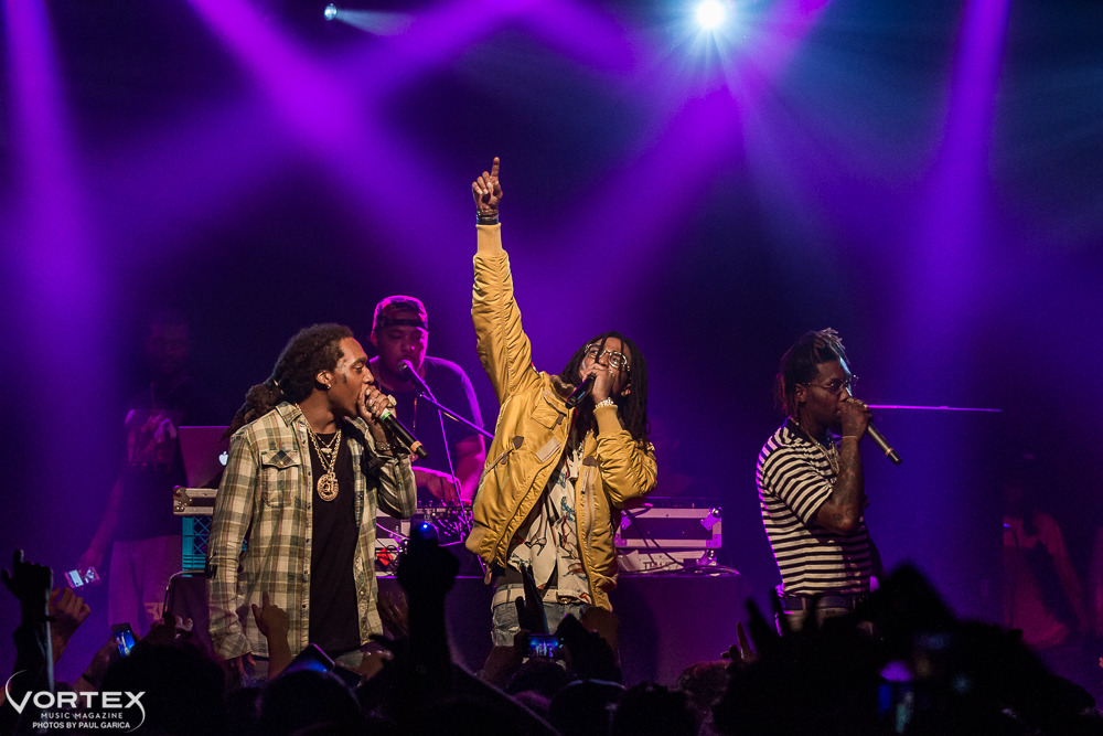Migos, Wonder Ballroom, photo by Paul Garcia