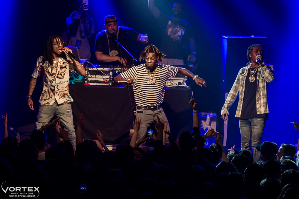 Migos, Wonder Ballroom, photo by Paul Garcia
