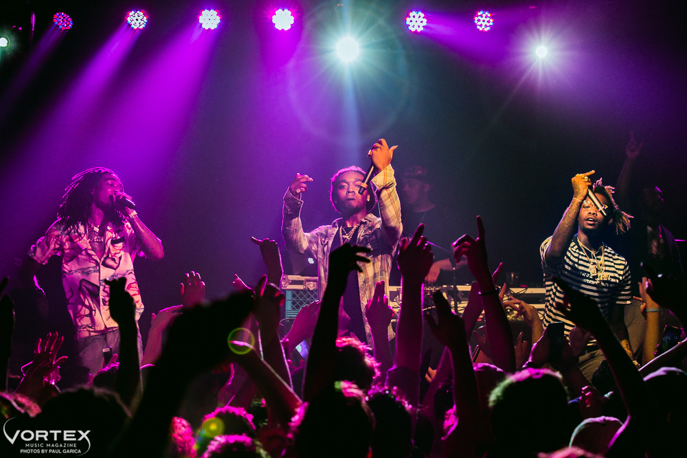 Migos, Wonder Ballroom, photo by Paul Garcia
