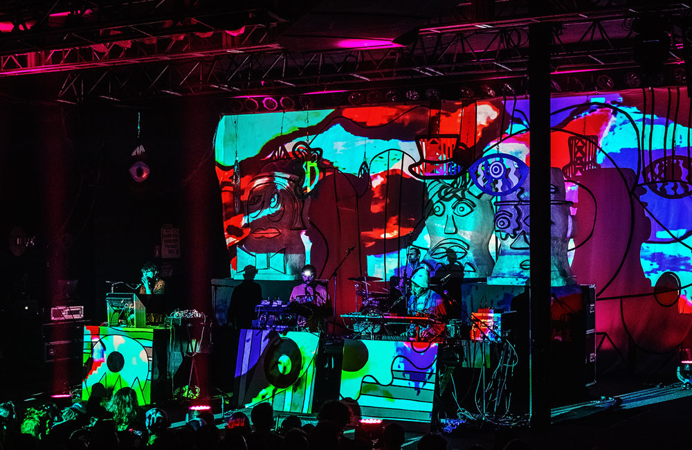 Animal Collective, Roseland Theater, photo by Autumn Andel